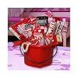 Valentine's Day Hearts Gift Tote