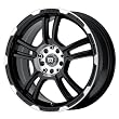 Motegi Racing Series MR281 Gloss Black Machined Wheel (18x7.5"/4x4.25, 4.5")