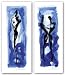Blue Note Set by Alfred Gockel 12"x27.5" Art Print Poster
