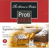 Protidiet Supreme Caramel (With Chocolate) High Protein Bars (Box of 7)