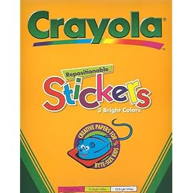 1296 Crayola Round 2-1 2 Inch Inkjet Printable Stickers in 3 Colors by Crayola
