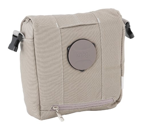 Knog The Leading Dog Handlebar Water Resistant Cycling Bike Bag Stone