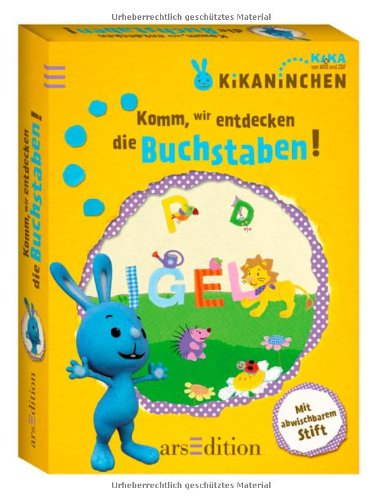Kikaninchen - Komm wir entdecken die Buchstaben 