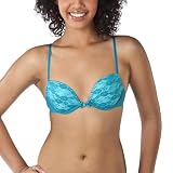 Xhilaration® Juniors Lace Balconette Push-Up Bra - Turquoise