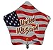 United We Stand - 18" Star Shaped Mylar Balloon