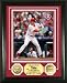 Highland Mint MLB Philadelphia Phillies Chase Utley Gold Coin Photo Mint