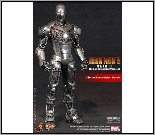 Hot Toys Movie Masterpiece MMS150 Iron Man 2 Iron Man Mark II