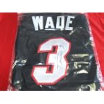 Dwyane Wade Miami Heat Signed Autographed Basketball NBA Jersey Coa & Tamper Proof Hologram Proof Photo