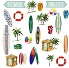 RoomMates RMK1011SCS Surf's Up Peel and Stick Wall Decals