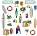 RoomMates RMK1011SCS Surf's Up Peel and Stick Wall Decals