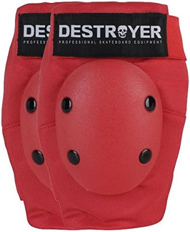 Destroyer Safety Pads Amateur Red Large Elbow Pads