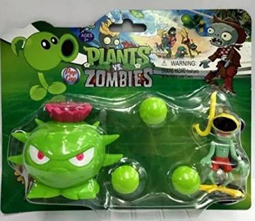 PVZ Plants vs Zombies Peashooter PVC Action Figure Model Toy Christmas Gifts boneka pahlawan anak (Style 18)