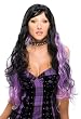 Adult Purple and Black Wig