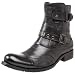 Banana Blues Men's Hummer Casual Ankle Boot With Side Buckle Detail