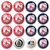 Boston Red Sox MLB Home vs. Away Billiard Balls Full Set (16 Ball Set) by Imperial International