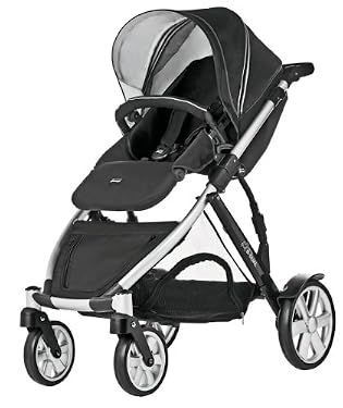 Britax B-Dual (2011 Model) Pushchair - Neon Black