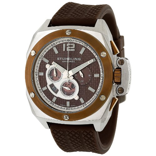 Stuhrling Original Men's 223.3376K59 Sportsman 'Expedition' Chronograph Watch