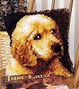 Latch Hook Kit 12"Sq-Puppy Lov