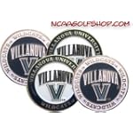 (4) Villanova Wildcats Golf Ball Markers