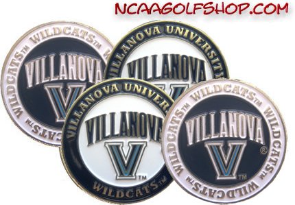 Villanova Wildcats Golf Ball Markers