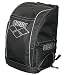 Arena Herren Sporttasche Team backpack, black/silver, 55cm x 25cm x 40cm