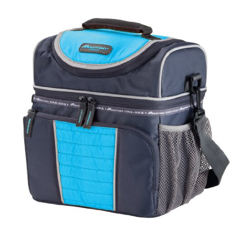 Lock&Lock 266-Fluid Ounce Mountain Cooler Bag, Blue, 33-Cup