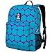Wildkin 16-inch Kids Backpack – Durable, Padded & Spacious School Bag for Boys & Girls (Big Dot Aqua)