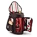 Picnic Time Meritage Insulated Triangular Wine and Cheese Cooler Tote, Moka
