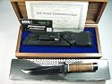 SOG Knives Seki Japan S1C Commemorative 20th Anniversary Bowie With Walnut SOG Presentation Box And Certificate Of Authenticity