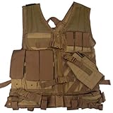 VISM by NcStar Tactical Vest, Tan, Large