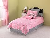 4 pc Full Size Bedding Bed in a Bag Comforter Set - Southern Textiles Cleo  ....
