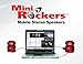 Diamond MSP100R Mini Rockers Mobile Speakers (Red)
