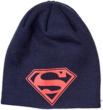 Superman Logo Official New Black Beanie Hat