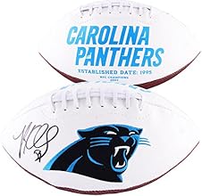 Luke Kuechly Carolina Panthers Autographed Logo Football - Fanatics Authentic Certified - Autographed Footballs