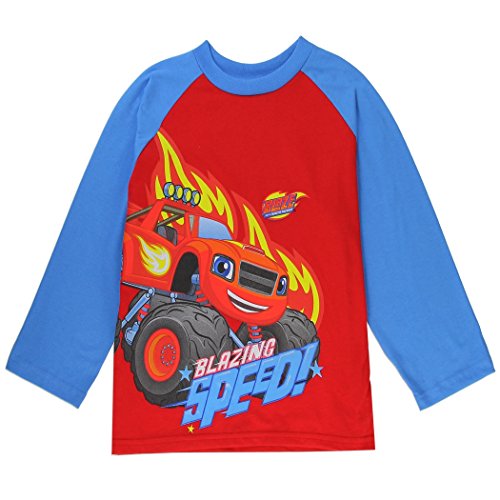 Blaze and the Monster Machines Toddler Little Boys Blazing Speed! Long Sleeve Shirt