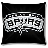 NBA San Antonio Spurs 16x16 Embroidered Plush Pillow with Applique