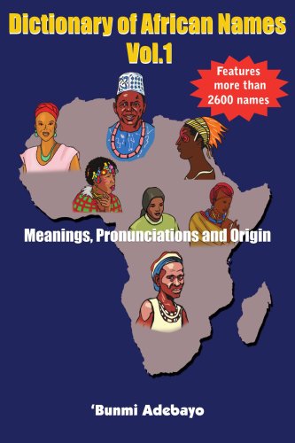 Childrens Toyshop  Books : Dictionary of African Names Vol.1