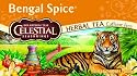 Celestial Seasonings Herb Tea, Bengal Spice, Tea Bags, 20-Count Boxes (Pack of 6)  [Amazon Frustration-Free Packaging]