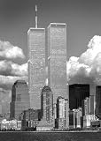 World Trade Center (New York City, B&W) Art Poster Print - 24 X 36