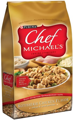 Chef’s Michael Rotisserie Chicken Dry Dog Food, 11.5-Pound Bag