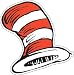 Eureka The Cat in the Hat 5-Inch Paper Cut Out Hats, Package of 36 (841300)