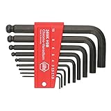 Wiha 36989 Ball End Hex L-Key Set, Short Arm, Metric. 9 Piece [並行輸入品]