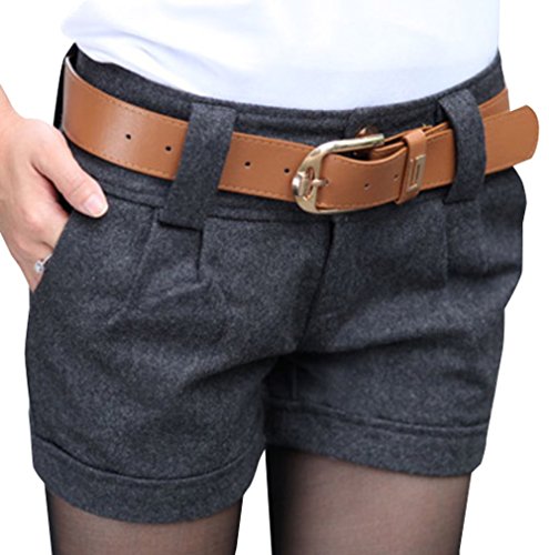 【ARINCO】 シンプル カジュアル ショート パンツ スタイル アップ レディース マスト アイテム 大きい サイズ S M L XL XXL XXXL