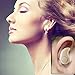 Mini Wireless Bluetooth 4.0 Invisible Earphone Headset Headphone Inear Earbud Support Hands-free Calling-Coffee
