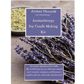 Aromatherapy Soy Candle Making Starter Kit $39.00