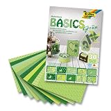 Produkt-Bild: Folia Motivblock Basics, 24x34cm, 30 Blatt, gr&uuml;n