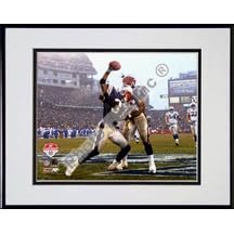 Rodney Harrison "2003 AFC Championship Interception Celebration Spike" Double Matted 8" x 10" Photo