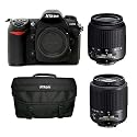 Nikon D200 10.2MP Digital SLR Camera + Nikon 18-55mm f/3.5-5.6G AF-S DX ED Zoom Lens + Nikon 55-200mm f/4-5.6G ED AF-S DX Zoom Lens + Nikon SLR Gadget Bag (Camera & Lenses Refurbished by Nikon U.S.A.)