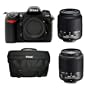 Nikon D200 10.2MP Digital SLR Camera + Nikon 18-55mm f/3.5-5.6G AF-S DX ED Zoom Lens + Nikon 55-200mm f/4-5.6G ED AF-S DX Zoom Lens + Nikon SLR Gadget Bag (Camera & Lenses Refurbished by Nikon U.S.A.)