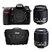 Nikon D200 10.2MP Digital SLR Camera + Nikon 18-55mm f/3.5-5.6G AF-S DX ED Zoom Lens + Nikon 55-200mm f/4-5.6G ED AF-S DX Zoom Lens + Nikon SLR Gadget Bag (Camera & Lenses Refurbished by Nikon U.S.A.)